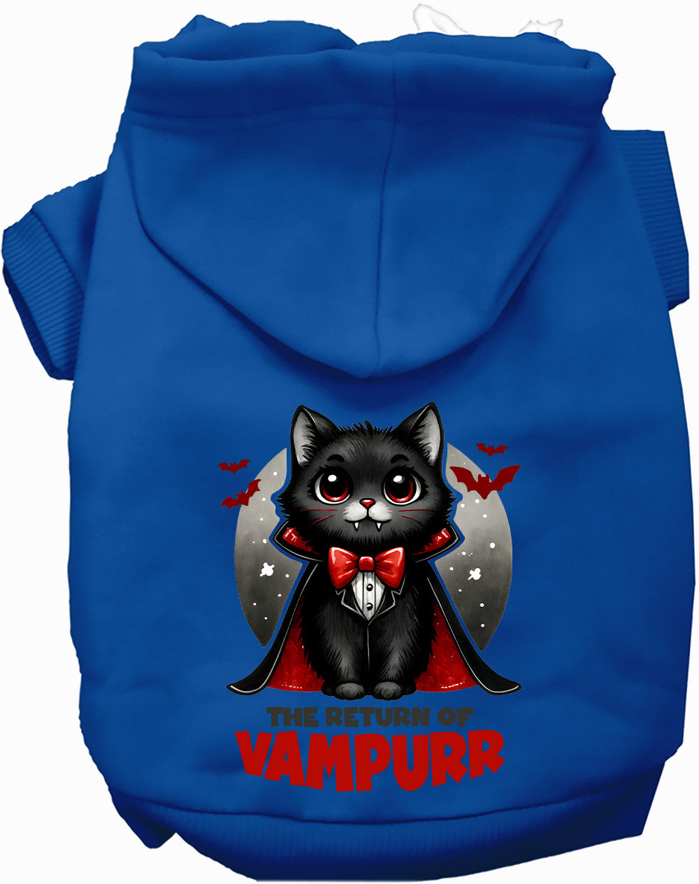 Dog Hoodie Vampurr Halloween for Festive Pet Elegance Wear