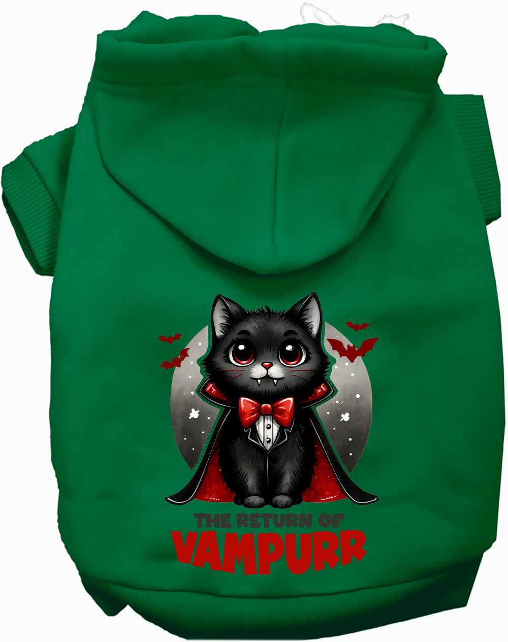 Dog Hoodie Vampurr Halloween for Festive Pet Elegance Wear