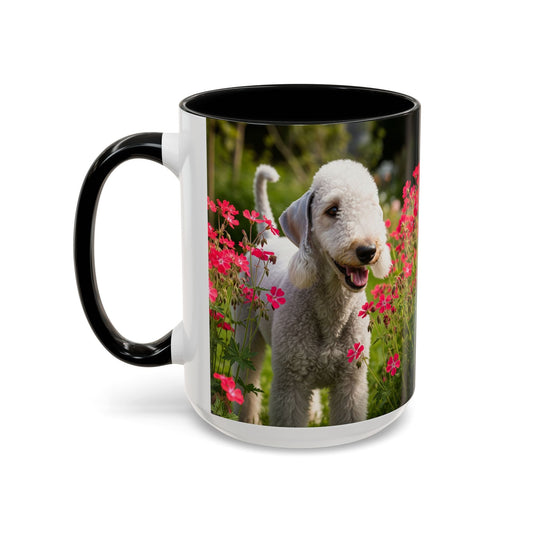 Bedlington Terrier Accent Coffee Mug - Perfect Gift for Dog Lovers