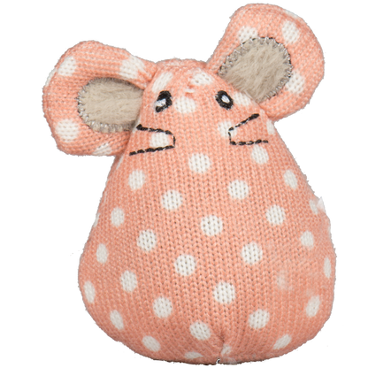 Organic Catnip Polka Dot Mice Interactive Toys for Cats