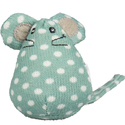 Organic Catnip Polka Dot Mice Interactive Toys for Cats