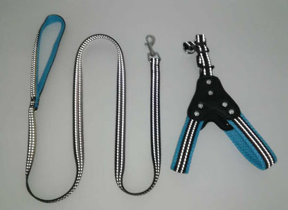 Comfortable Mesh Fabric Shiny Rhinestone Pet Hand Holding