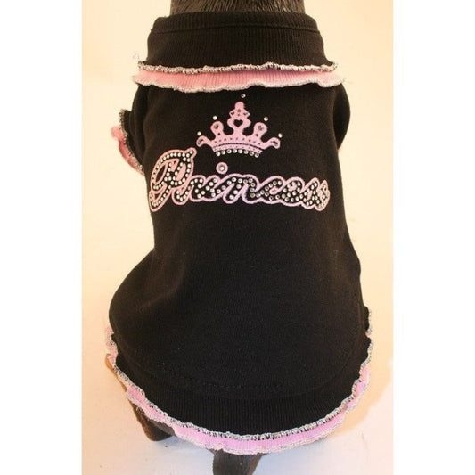 Crown Princess Pet Dress adorned with Bling Stones