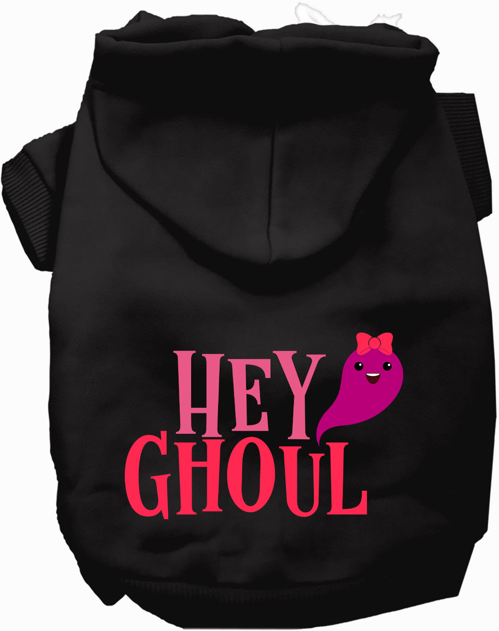 Dog Hoodie Hey Ghoul for Trendy and Festive Pet Comfort for