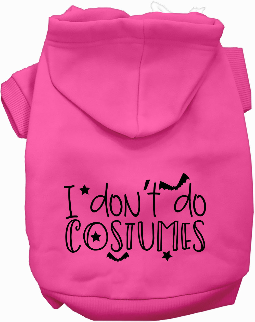 Dog Hoodie Dont Do Costumes for Festive Halloween Pet Style