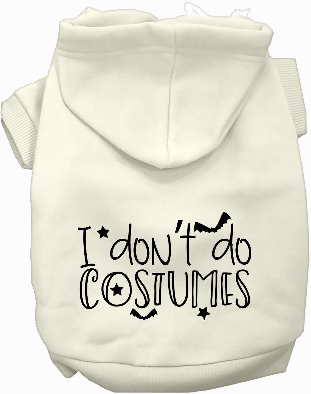 Dog Hoodie Dont Do Costumes for Festive Halloween Pet Style