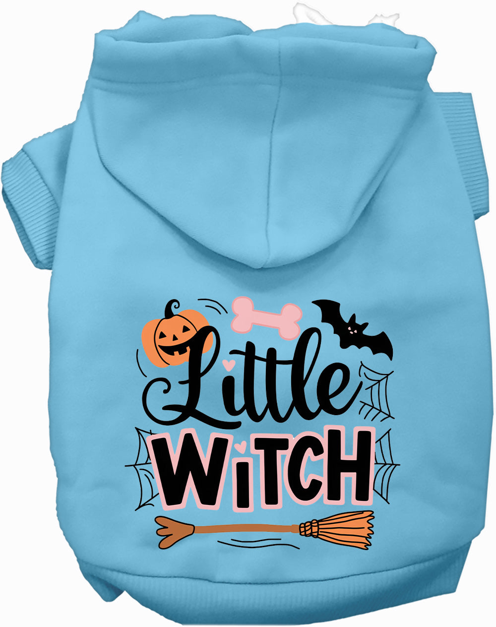 Little Witch Halloween Dog & Cat Hoodie Costume at Purrfect Pet Kingdom