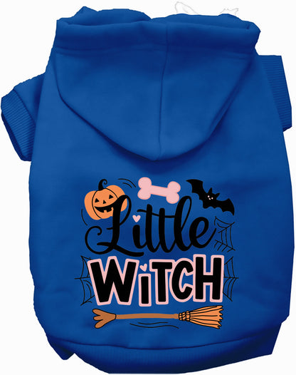 Little Witch Halloween Dog & Cat Hoodie Costume at Purrfect Pet Kingdom