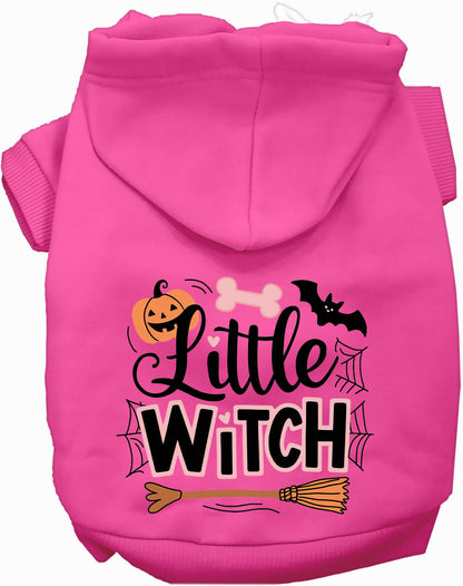 Little Witch Halloween Dog & Cat Hoodie Costume at Purrfect Pet Kingdom