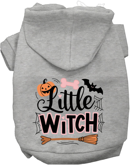 Little Witch Halloween Dog & Cat Hoodie Costume at Purrfect Pet Kingdom