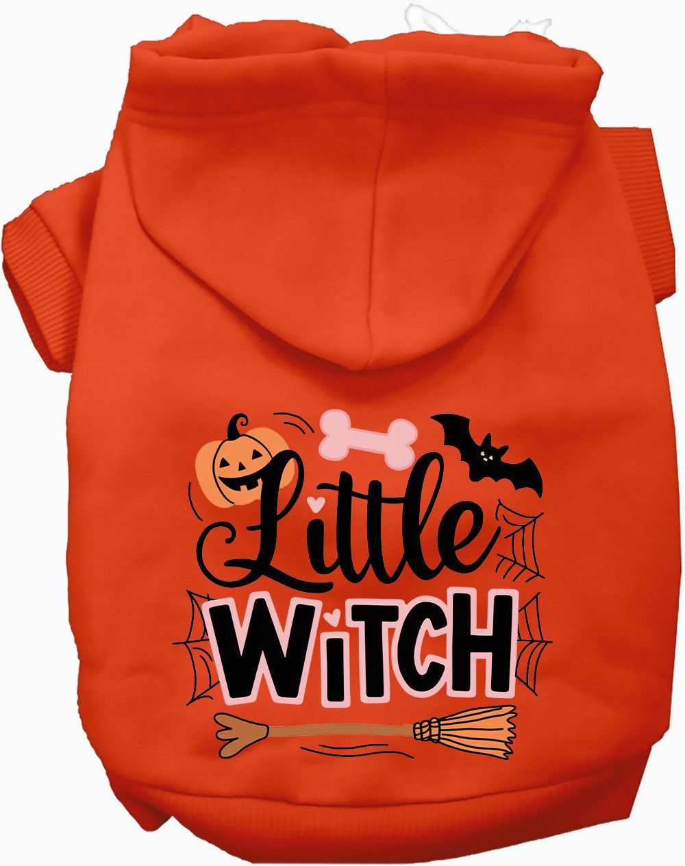 Little Witch Halloween Dog & Cat Hoodie Costume at Purrfect Pet Kingdom