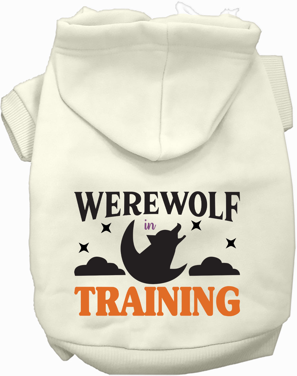 Dog Hoodie Werewolf in Training for Everyday Pet Style and