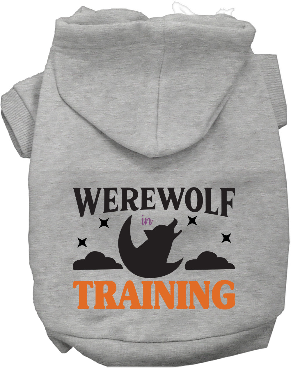 Dog Hoodie Werewolf in Training for Everyday Pet Style and