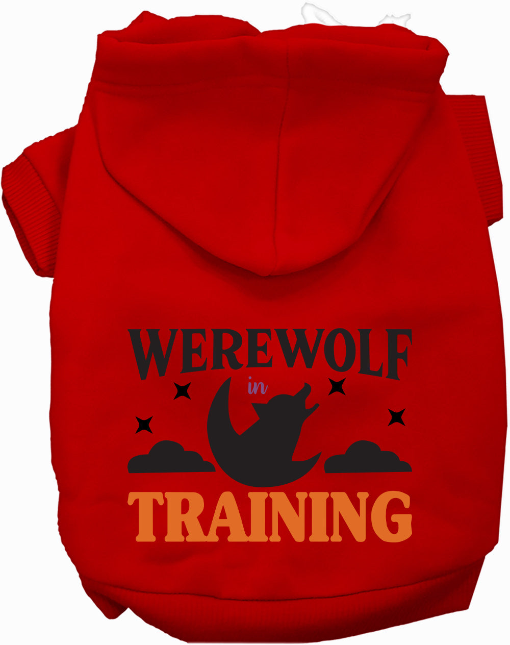 Dog Hoodie Werewolf in Training for Everyday Pet Style and