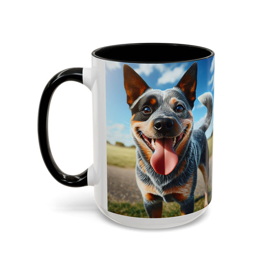 Australian Stumpy Tail Cattle Dog Accent Coffee Mug - Perfect Gift for Dog Lovers