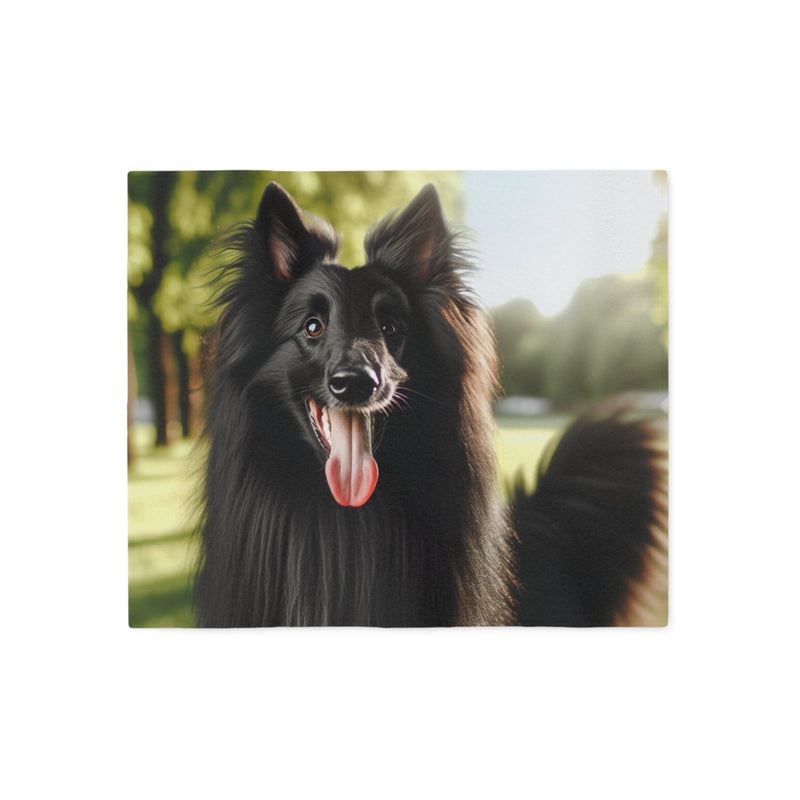 Belgian Shepherd Dog Groenendael Sweatshirt Blanket
