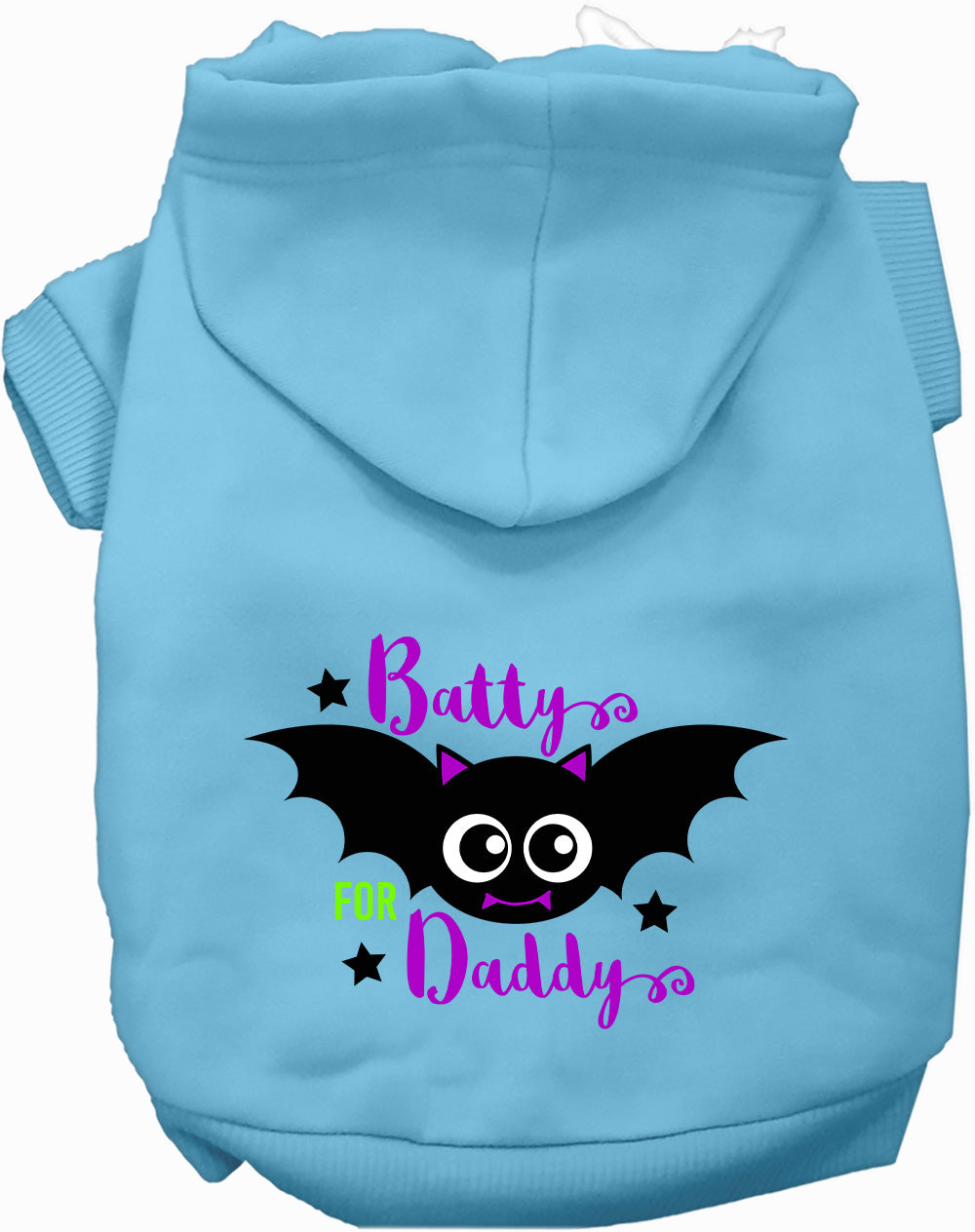 Batty for Daddy Halloween Dog & Cat Hoodie at Purrfect Pet Kingdom