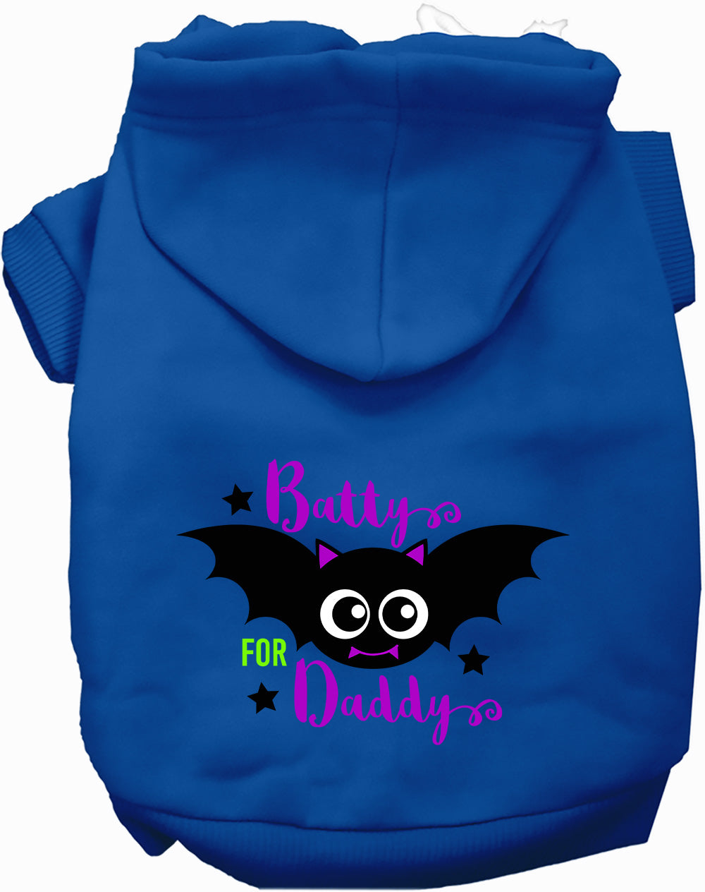 Batty for Daddy Halloween Dog & Cat Hoodie at Purrfect Pet Kingdom