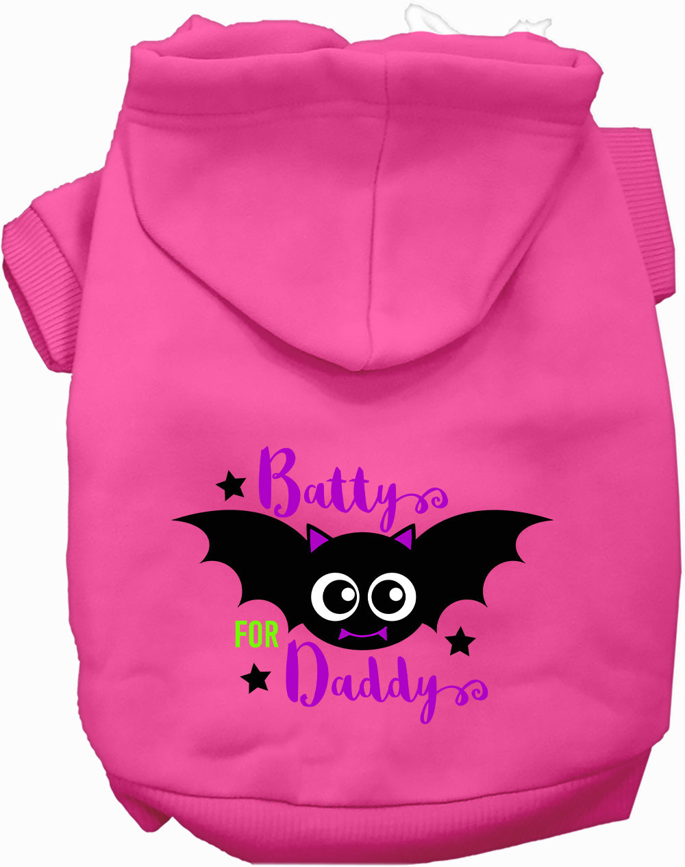 Batty for Daddy Halloween Dog & Cat Hoodie at Purrfect Pet Kingdom