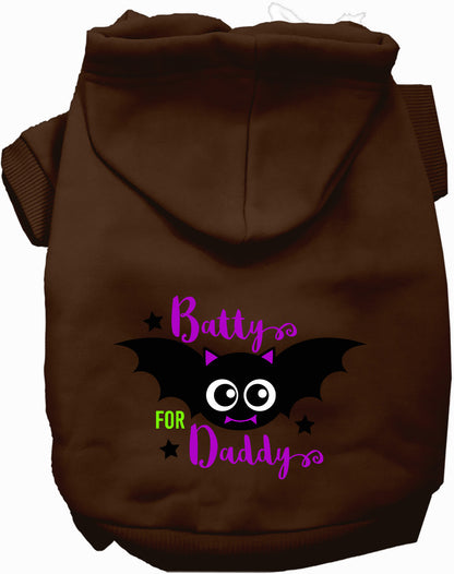 Batty for Daddy Halloween Dog & Cat Hoodie at Purrfect Pet Kingdom