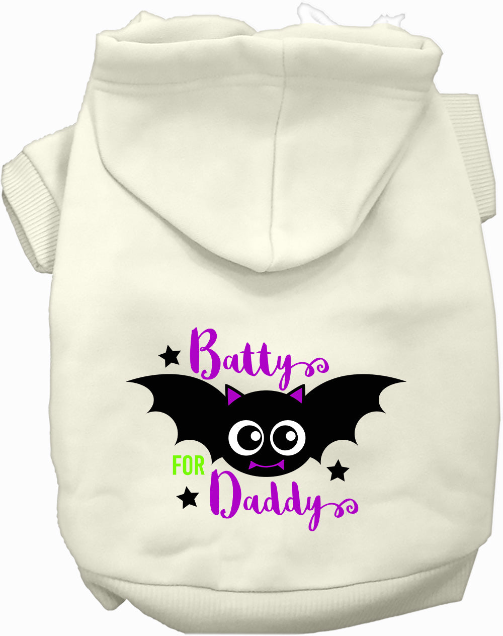 Batty for Daddy Halloween Dog & Cat Hoodie at Purrfect Pet Kingdom
