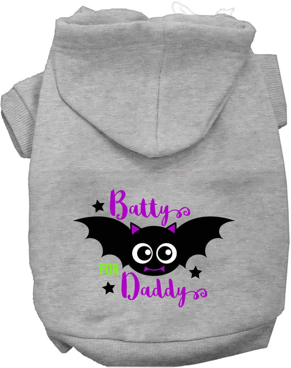 Batty for Daddy Halloween Dog & Cat Hoodie at Purrfect Pet Kingdom