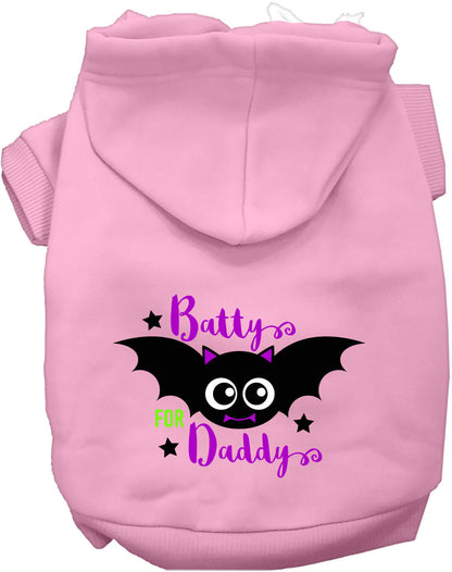 Batty for Daddy Halloween Dog & Cat Hoodie at Purrfect Pet Kingdom