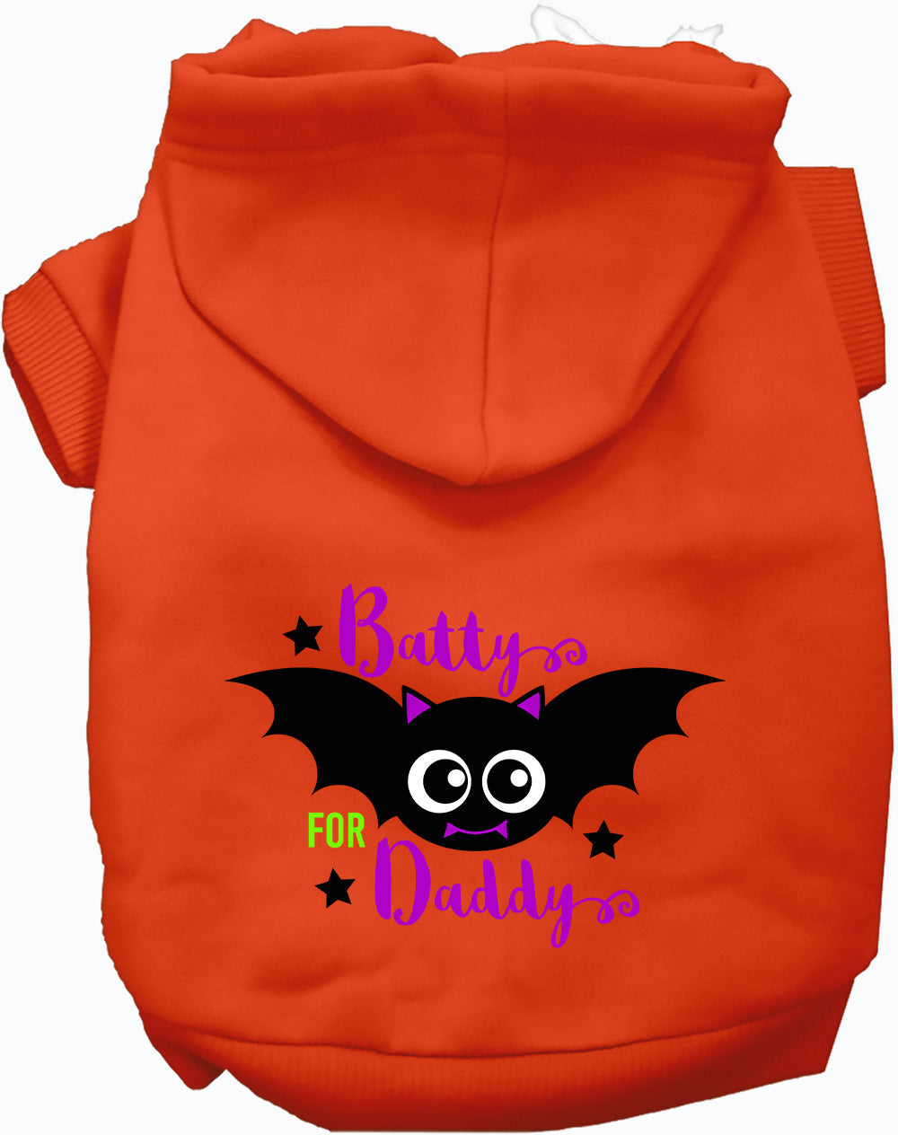 Batty for Daddy Halloween Dog & Cat Hoodie at Purrfect Pet Kingdom