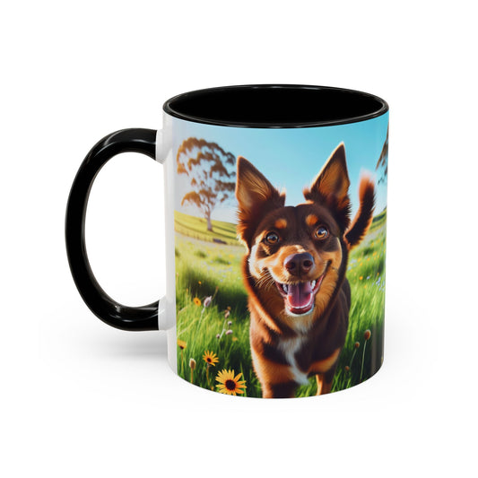 Australian Kelpie Accent Coffee Mug - Perfect Gift for Dog Lovers