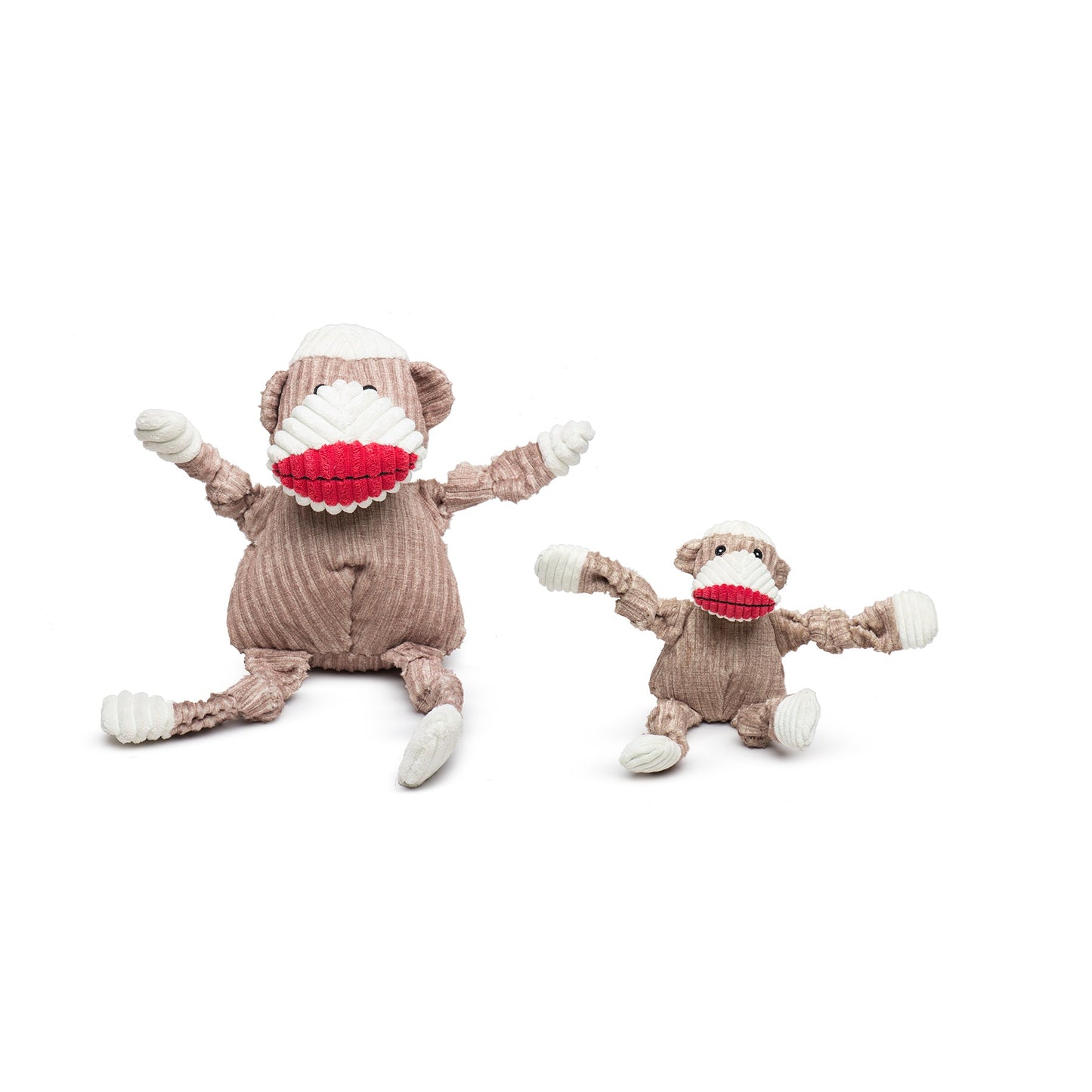 Dog Toy Stuey Sock Monkey Knottie Plush Toy for Daily Use - main product image for dog toy