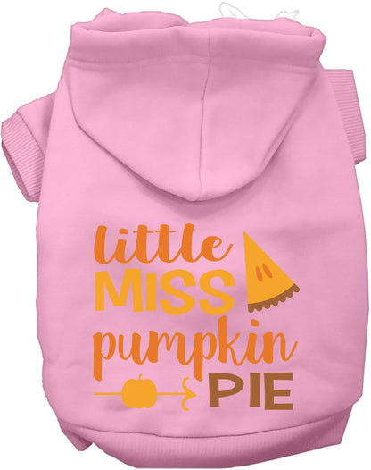 Little Miss Pumpkin Pie Dog and Cat Hoodie at Purrfect Pet Kingdom