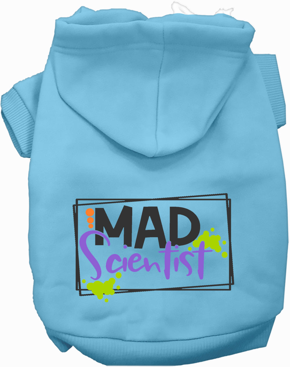 Dog Hoodie Mad Scientist Pet Costume for Festive Halloween