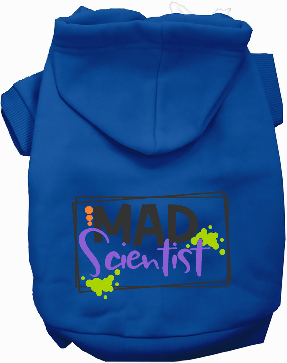 Dog Hoodie Mad Scientist Pet Costume for Festive Halloween