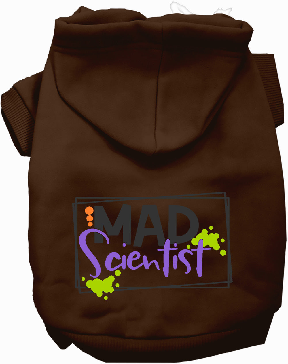 Dog Hoodie Mad Scientist Pet Costume for Festive Halloween
