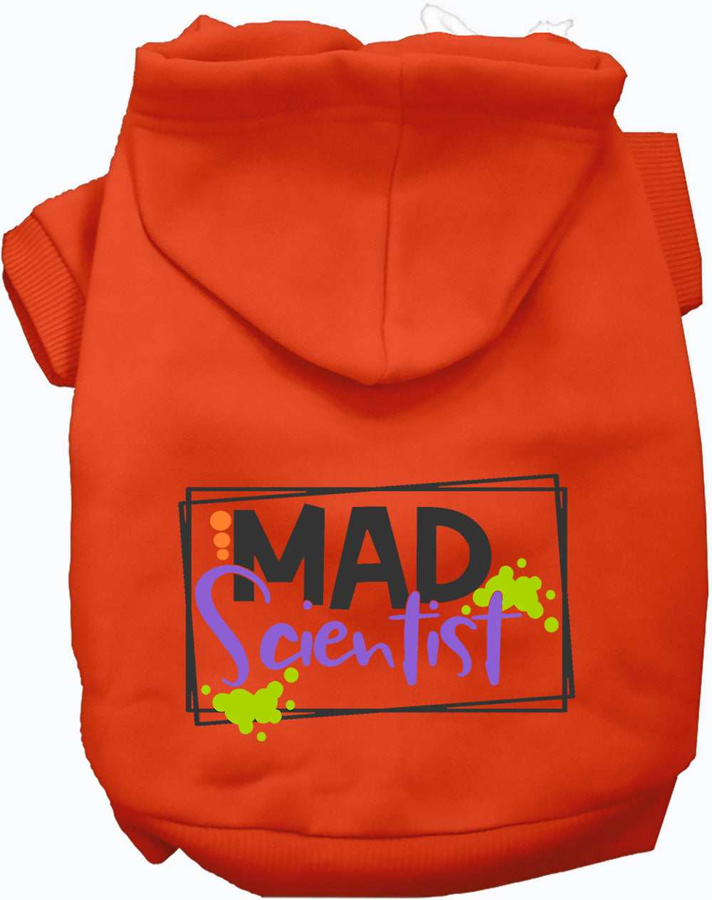 Dog Hoodie Mad Scientist Pet Costume for Festive Halloween