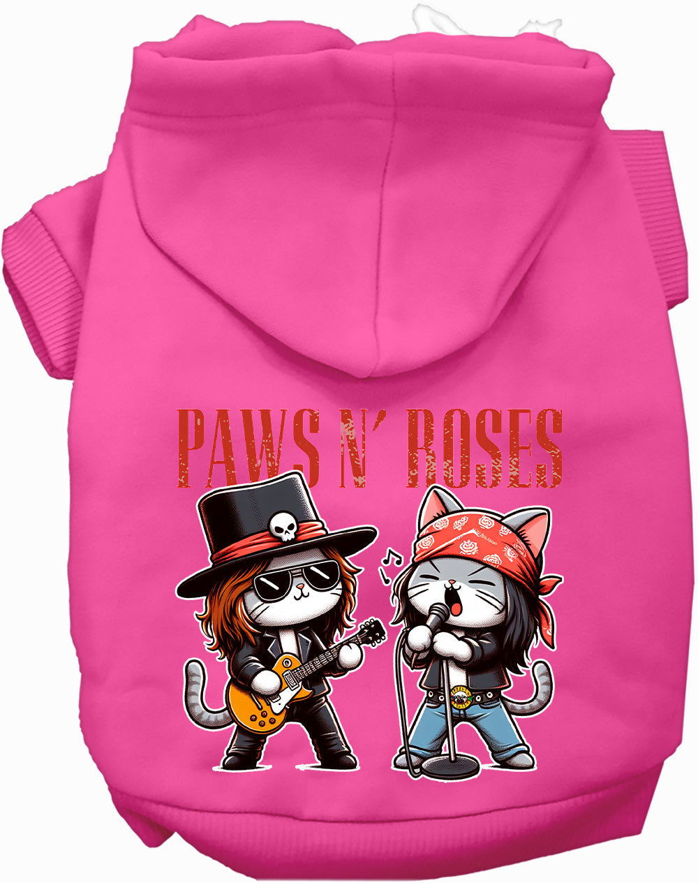 Dog Hoodie Paws Roses for Everyday Pet Style and Comfort