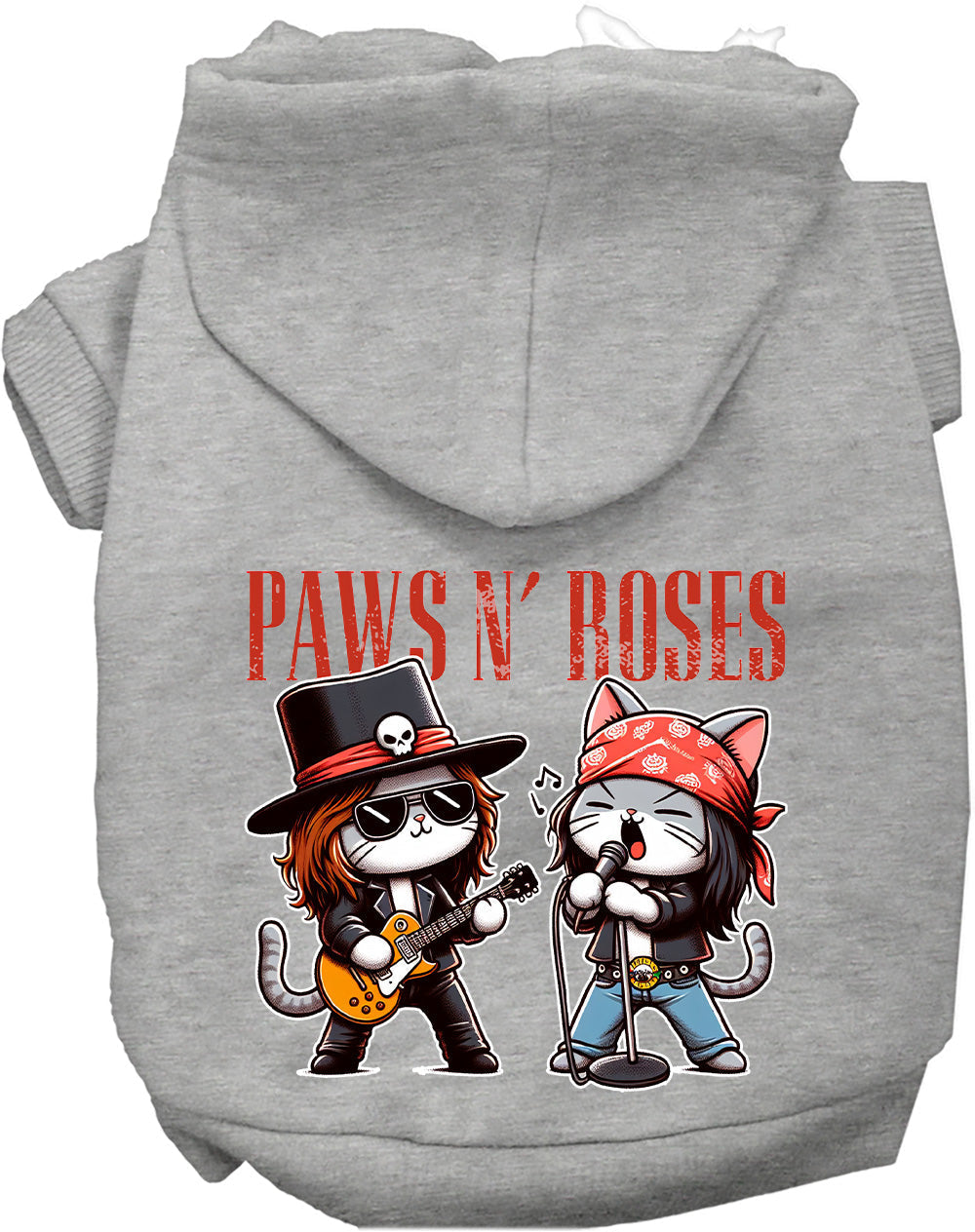 Dog Hoodie Paws Roses for Everyday Pet Style and Comfort