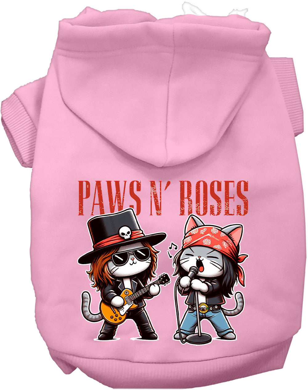 Dog Hoodie Paws Roses for Everyday Pet Style and Comfort
