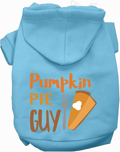 Pumpkin Pie Guy Pet Hoodie: Cozy Fall Style at Purrfect Pet Kingdom