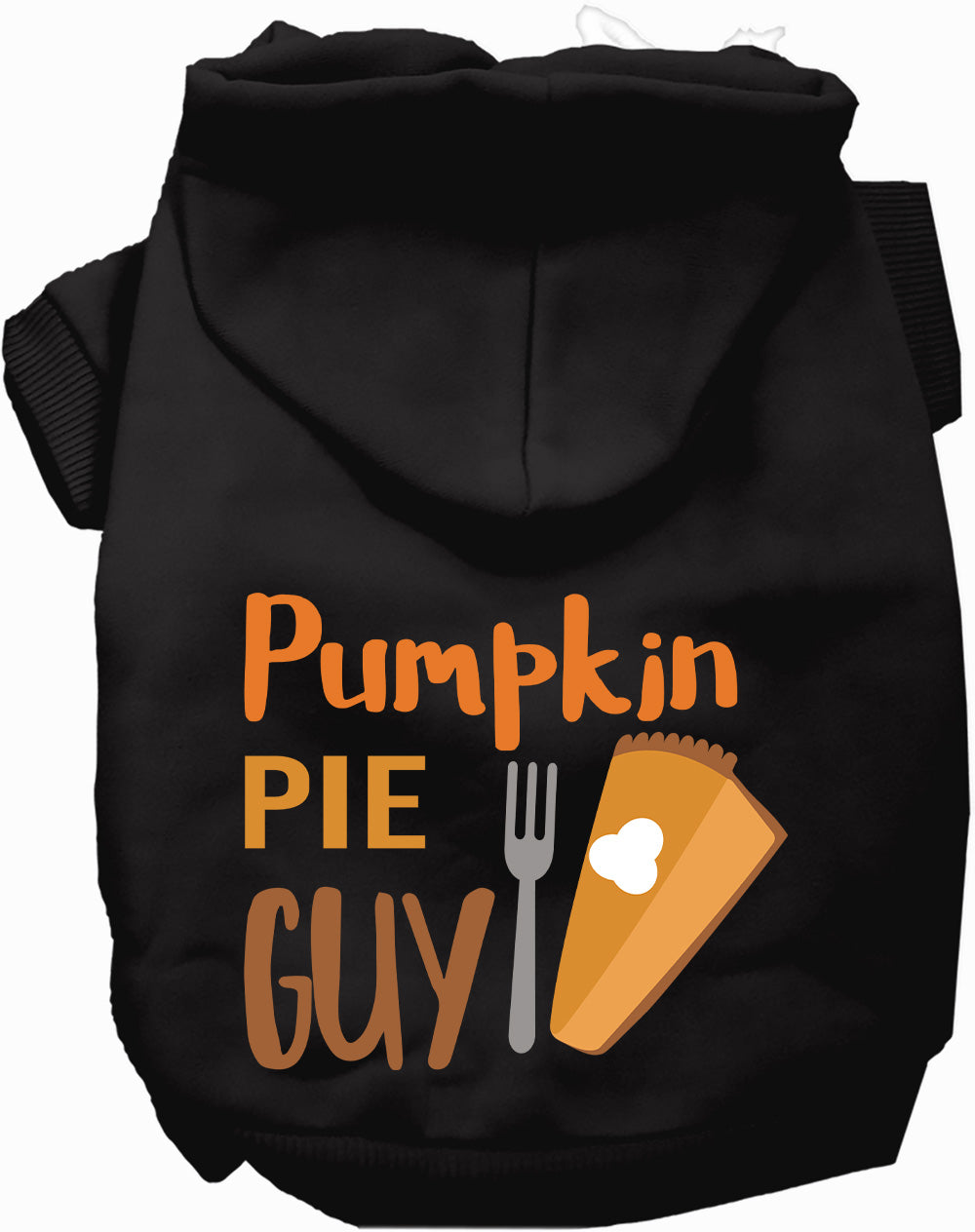 Pumpkin Pie Guy Pet Hoodie: Cozy Fall Style at Purrfect Pet Kingdom
