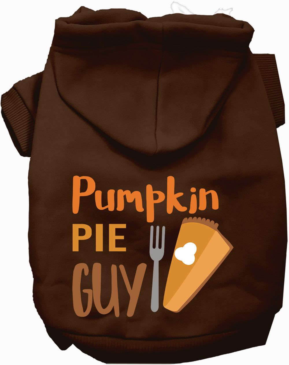 Pumpkin Pie Guy Pet Hoodie: Cozy Fall Style at Purrfect Pet Kingdom