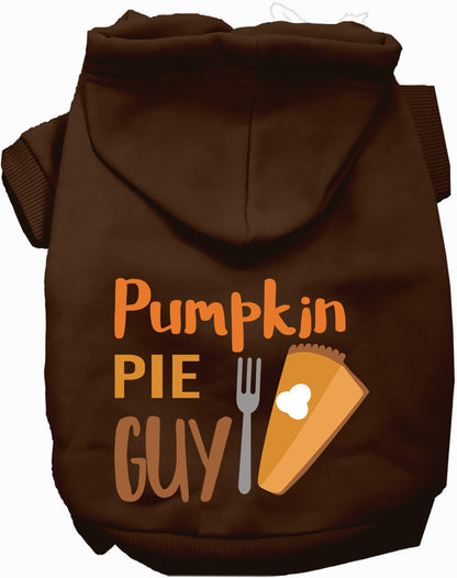 Pumpkin Pie Guy Pet Hoodie: Cozy Fall Style at Purrfect Pet Kingdom
