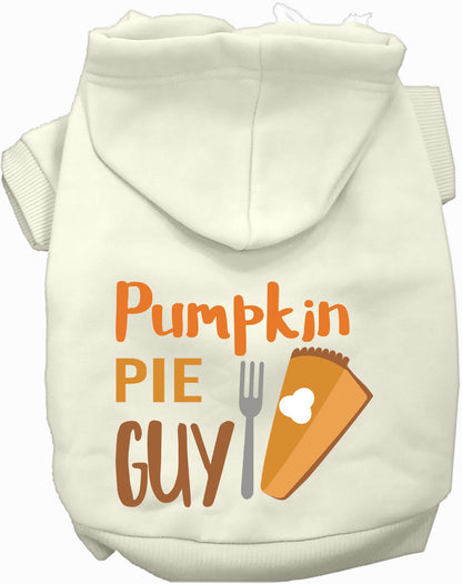 Pumpkin Pie Guy Pet Hoodie: Cozy Fall Style at Purrfect Pet Kingdom