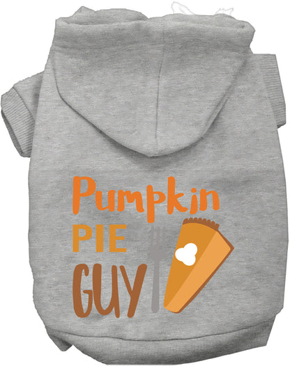 Pumpkin Pie Guy Pet Hoodie: Cozy Fall Style at Purrfect Pet Kingdom