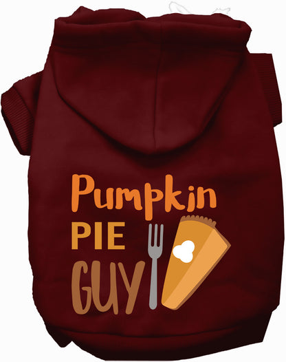 Pumpkin Pie Guy Pet Hoodie: Cozy Fall Style at Purrfect Pet Kingdom