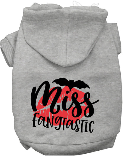Miss Fangtastic Halloween Pet Hoodie