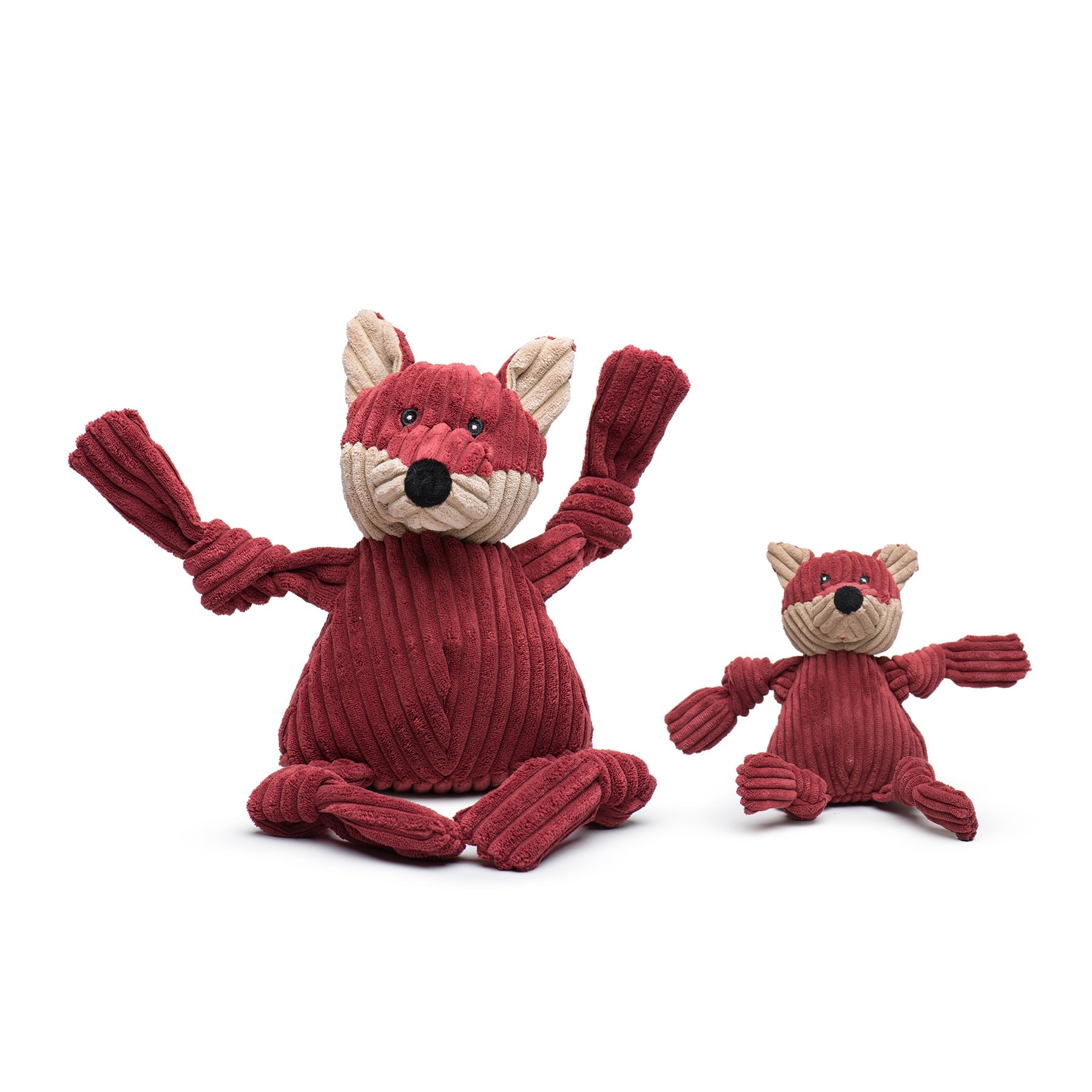 Dog Toy Sly Fox Knottie Plush Toy for Daily Use for Comfort - main product image for dog toy