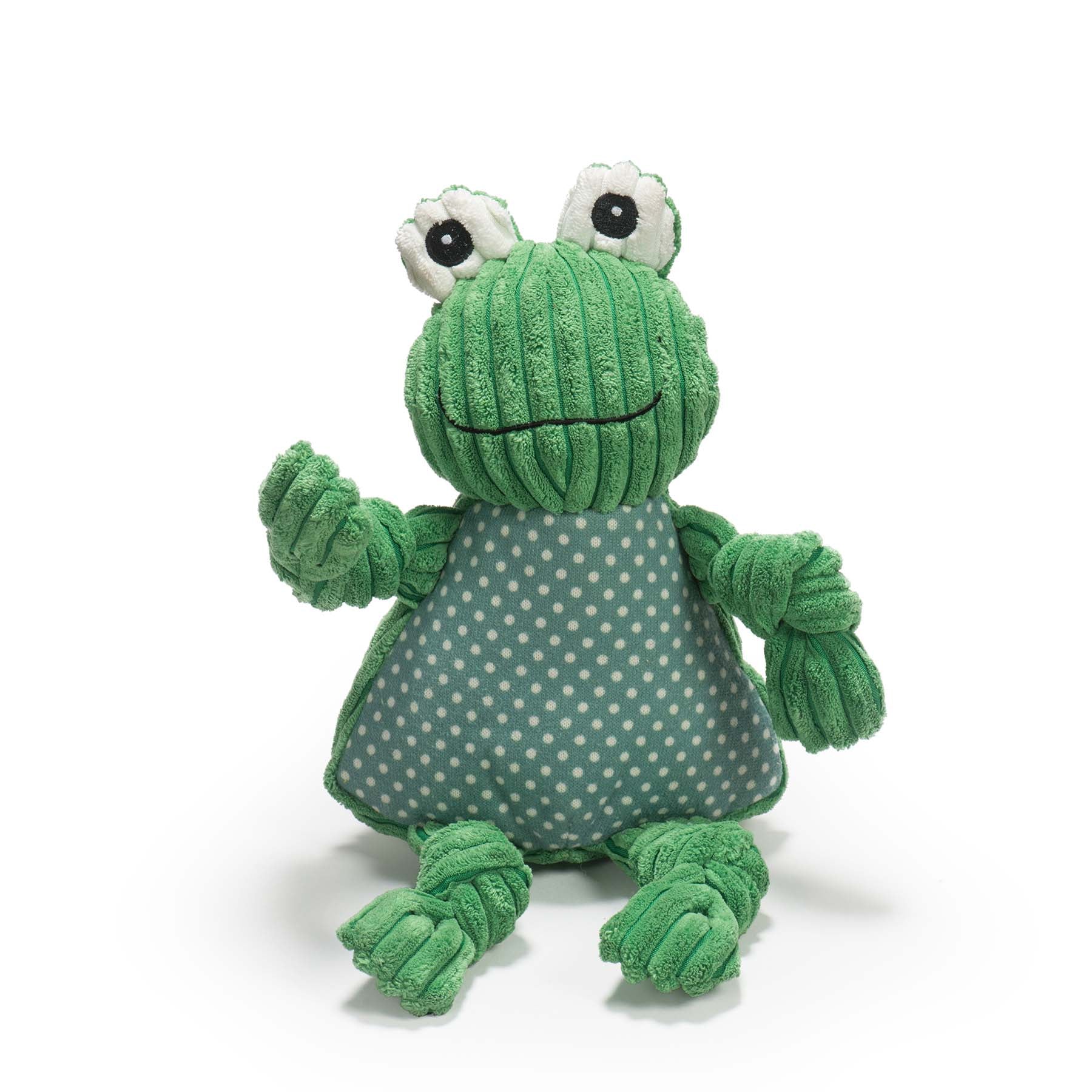 Dog Toy Fergie Frog Knottie Plush Toy for Daily Use Essentia - detail product image for dog toy