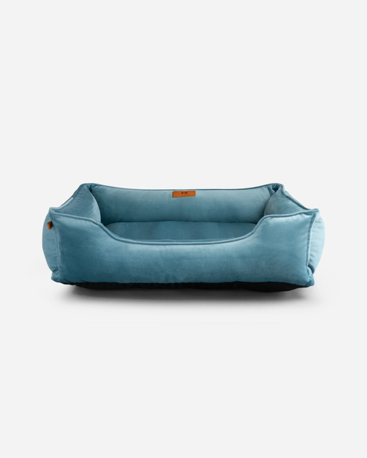 Purrfect Kingdom™ - Velvet Tiffany Bolster Pet Bed