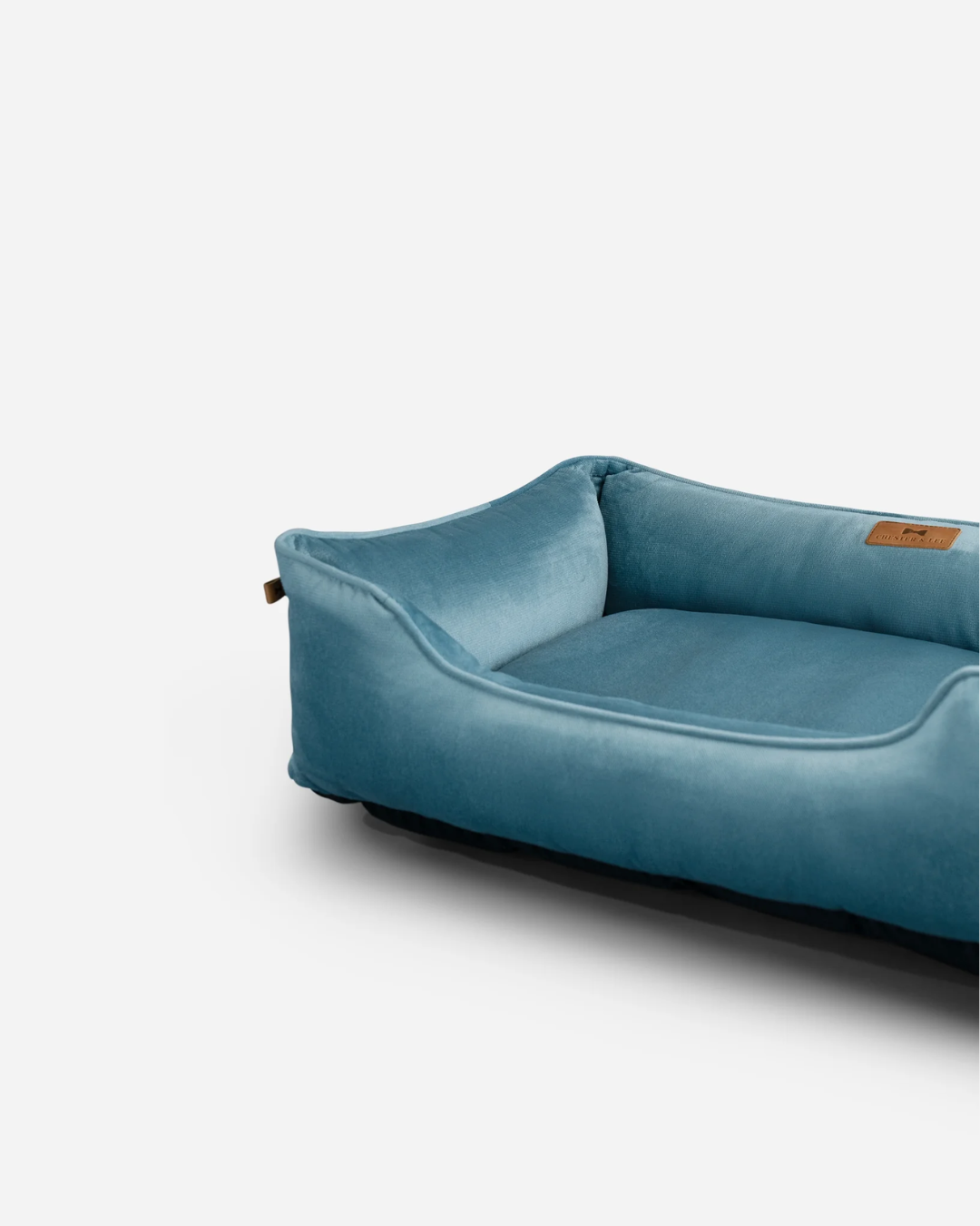 Purrfect Kingdom™ - Velvet Tiffany Bolster Pet Bed